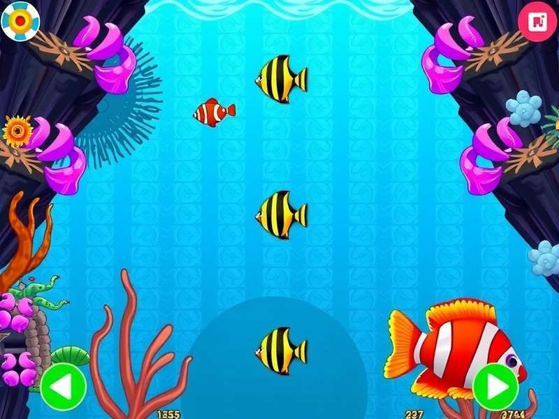 Coral Reef Race gameplay screenshot